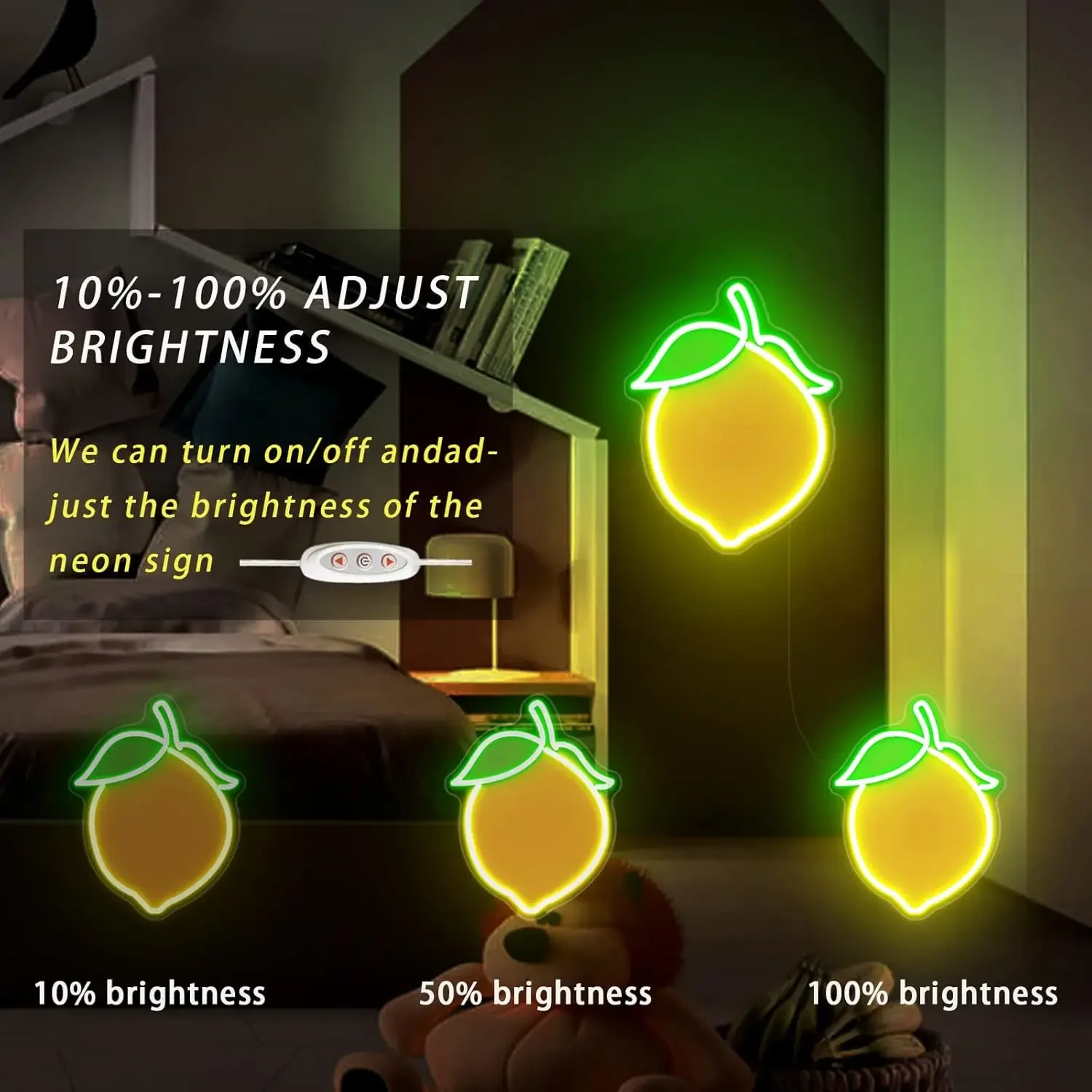 ปากการูปหัวใจมะนาว LED หรี่แสงได้ป้ายไฟนีออนสำหรับบ้านห้องนอนห้องเล่นเกมเครื่องตกแต่งฝาผนังปาร์ตี้ถ้ำคริสต์มาสสำหรับผู้ชาย