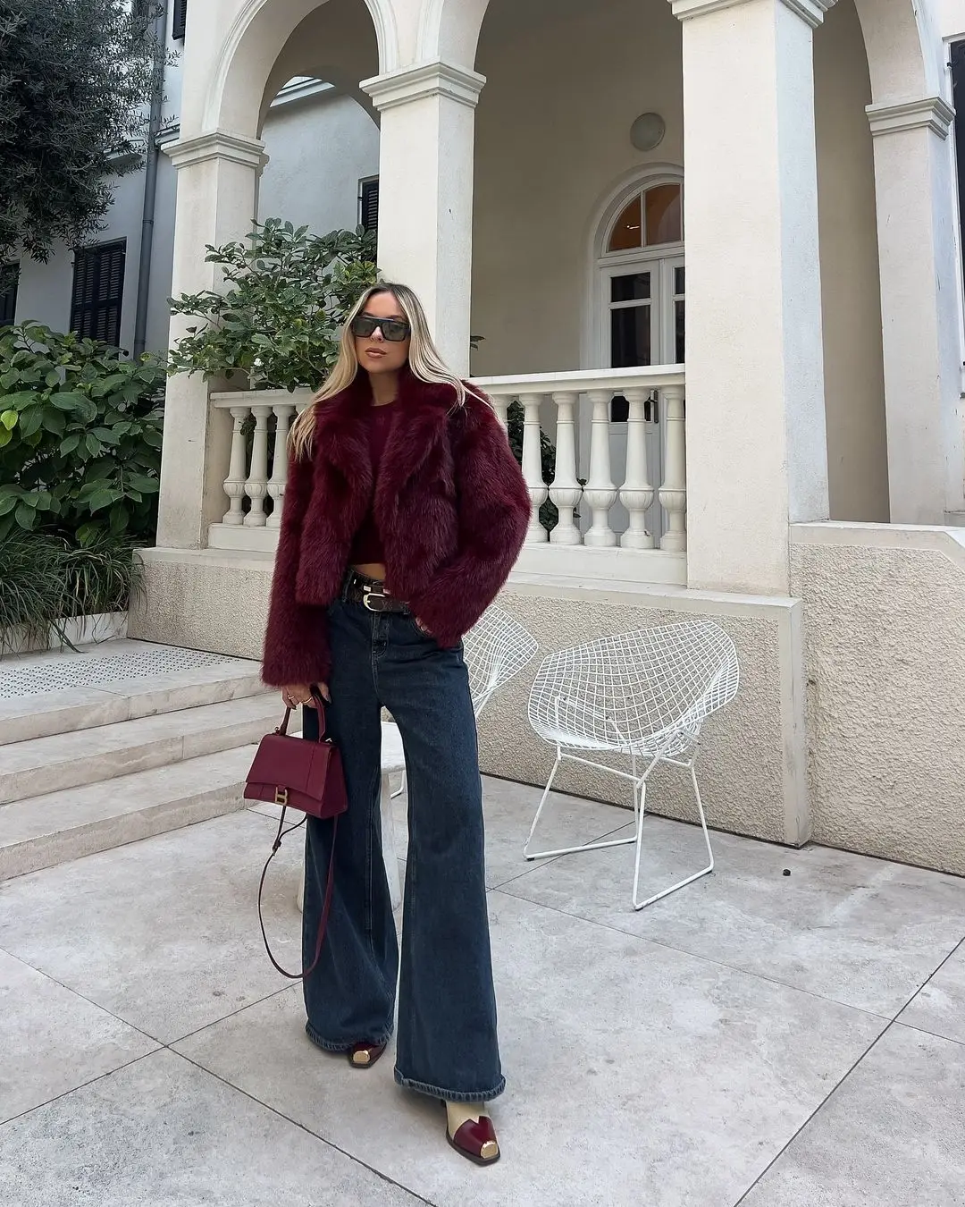 폴로 레드 칼라 숏 코트 여성 패션 솔리드 컬러 긴 소매 루즈 지퍼 코트 여성 2025 데일리 캐주얼 출퇴근 스트리트웨어