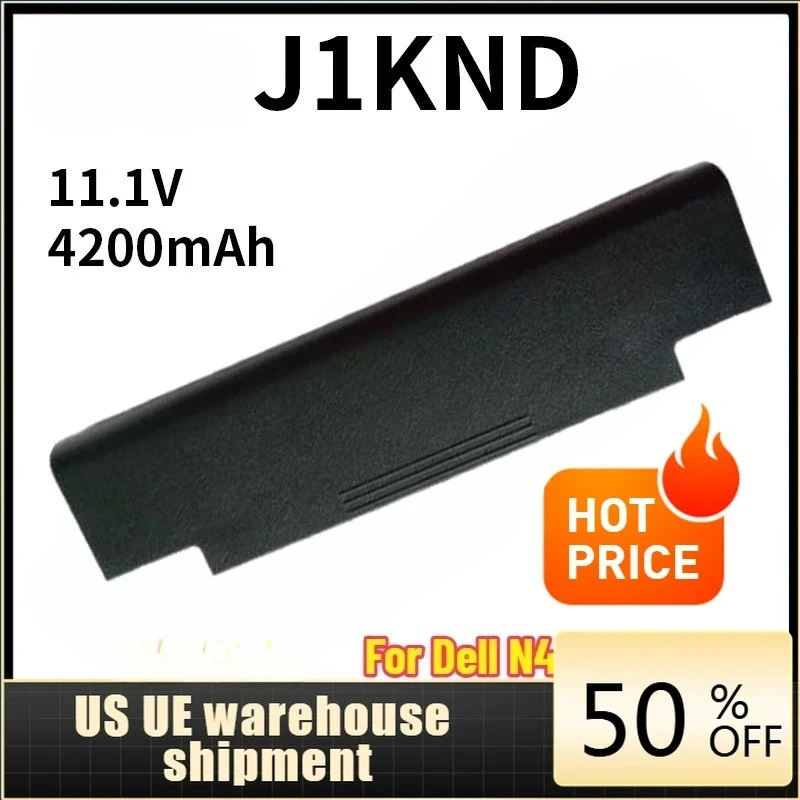 

2025 J1KND аккумулятор для ноутбука Dell Inspiron N7010 N5110 N5050 N5010 N7110 N4050 N4010 11,1 В 48 Втч аккумулятор