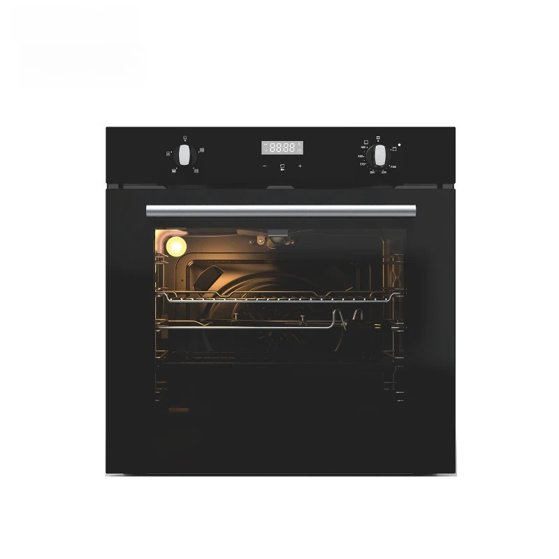 Built in Gas Oven Manufacturer 60cm Single Wall Oven 6 Cooking Functions Mechanical Knob Control with Rotisserie