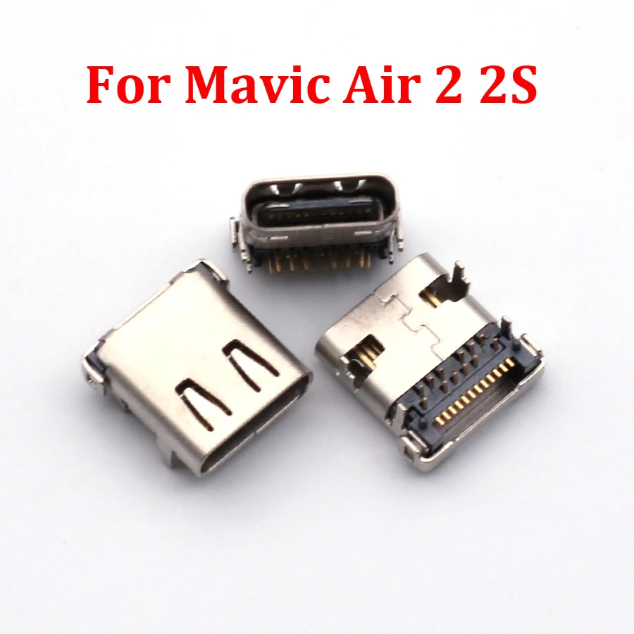 Micro USB Charging Port TYPE C Jack Connector for DJI Mavic 2 Air 2 2S Mini 2 Remote Drone Remote Controller Charging Dock Port