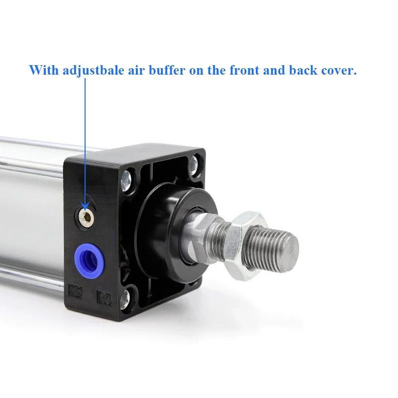 Imagem -05 - Padrão Duplo Efeito Pneumático Pistão ar Cilindro Furo 80 mm 100 mm 125 mm 25 mm 50 mm 75 mm 100 mm 200 mm 500 mm Curso 800 mm 1000 mm sc