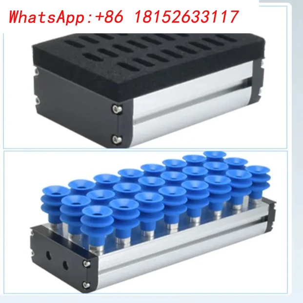 كوب شفط إسفنجي مفرغ متكامل ذراع آلي صناعي هوائي سلس للخدمة الشاقة مم