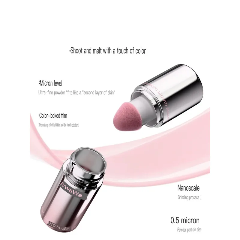 Eva's Blush Liquid Makes The Skin Look Tender, Clear And Translucent, With A Natural Glow And A Long-lasting, Creamy Complexion