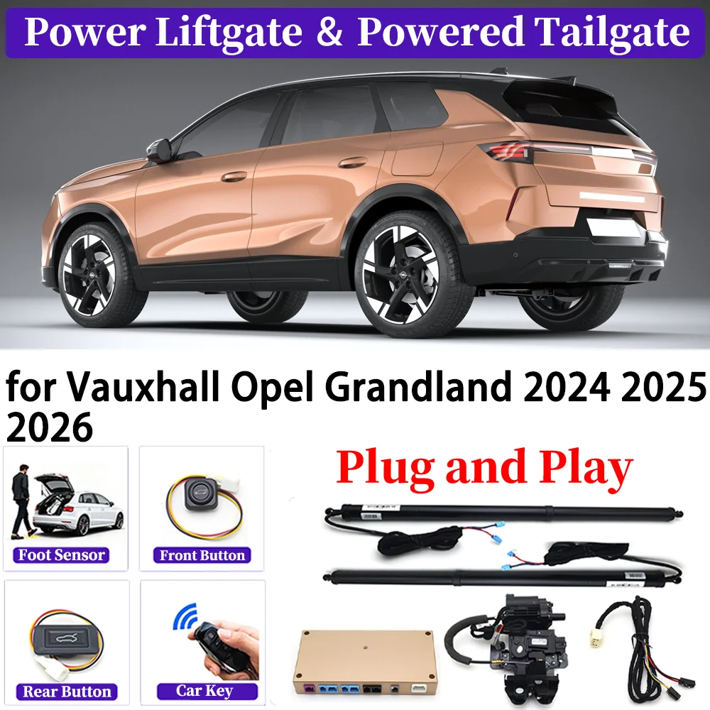 

for Vauxhall Opel Grandland 2024 2025 2026 OEM Upgrade Car Automatic Power Liftgate Kit Smart Auto Electric Tailgate System