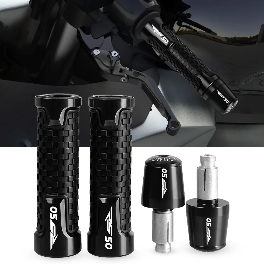 

Handle Grips Ends 7/8" Handlebar Rubber Gel Hand Grips Brake Hands FOR Aprilia RS50 1996 1997 1998 1999 2000 2001 2002 2003 2004