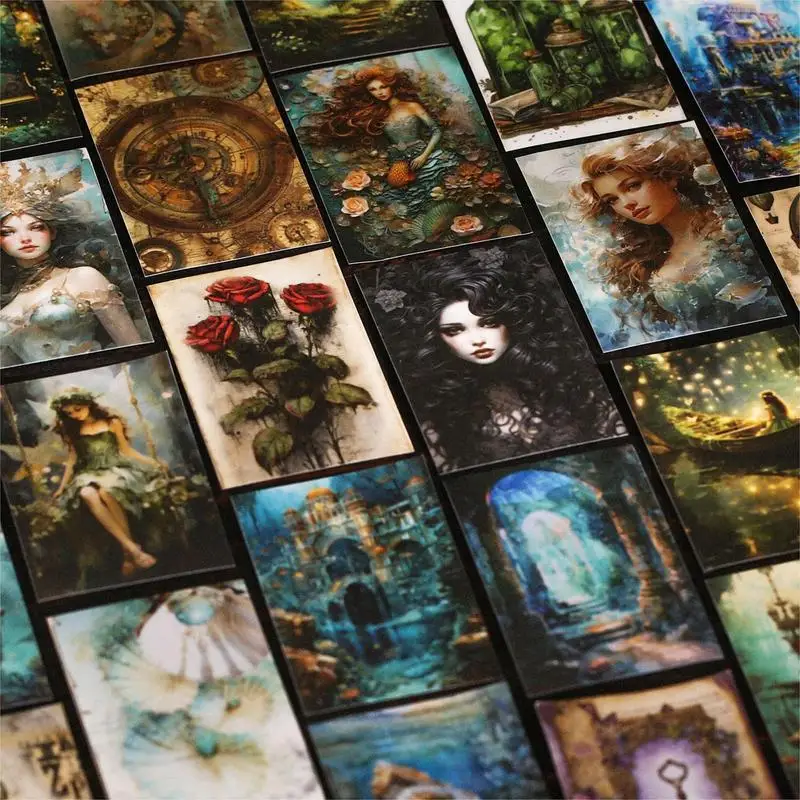 Creative Sticker Book Multipurpose Creative Journal Stickers Colorful Sticker Book Exquisite Scrapbook Stickers For Journaling