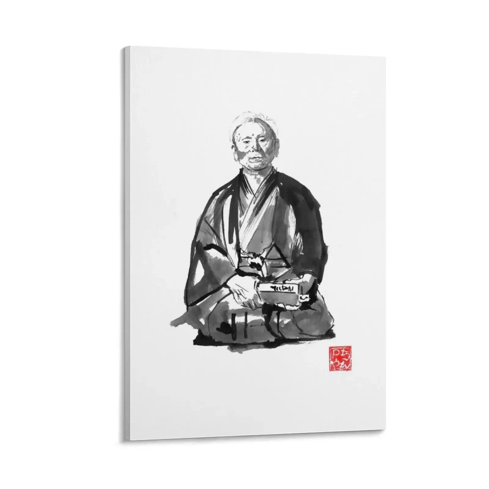 

Gichin Funakoshi Canvas Painting decoration for the room Decoration Wall decoration frame wall frame for living room