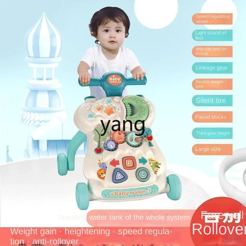 CX-Baby Walker دفع يدوي ، ضد الوجه ، عربة مشي على الساق O ، قطعة أثرية