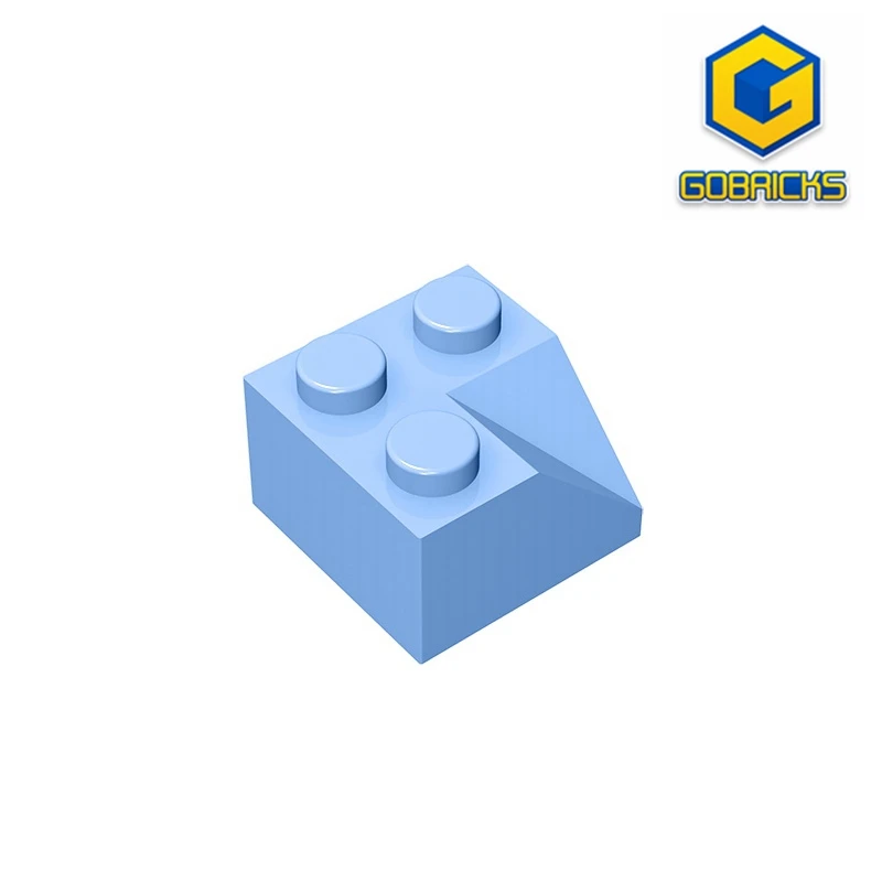 MOC PARTS GDS-721 Slope brick2x2 45 Roof tiles with concave slope compatible with lego 3046 children's toys Assembles