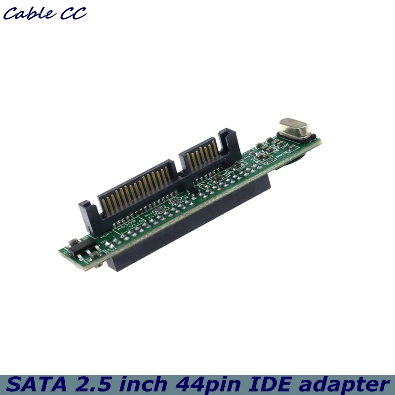 New IDE 44 pin 2.5 to SATA PC Adapter Converter 1.5Gbs Serial Adapter Converter ATA 133 100 HDD CD DVD Serial Hard Disk