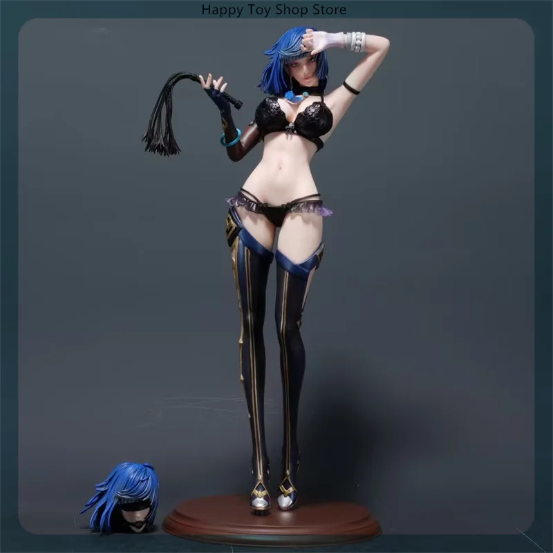 

45cm Genshin Impact Yelan Standing Position Game Girl Figure Model Statue Boys Collection Desktop Decoration Ornament Toys Gifts