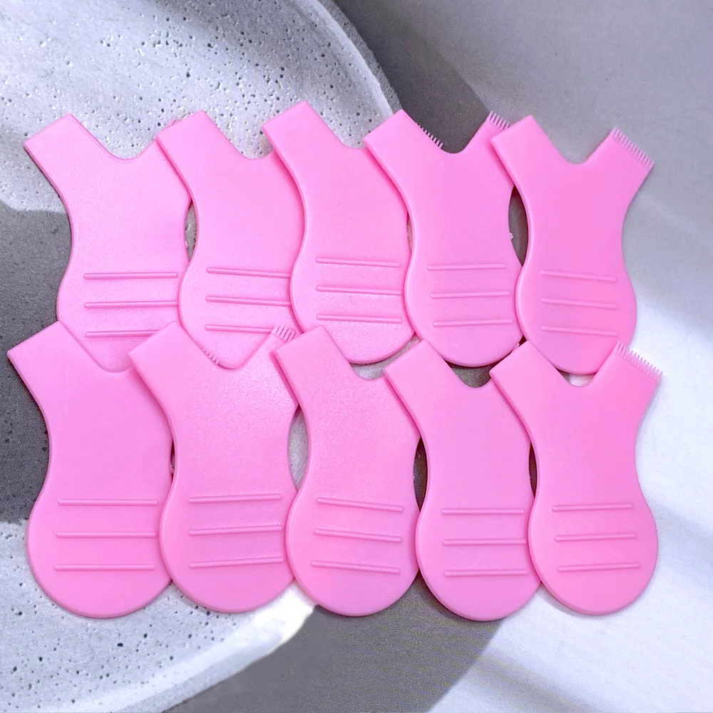 30pcs Eyelash Dying Set Silicone Eyelash Perm Pad Lash Rods Shield Lifting Y-Shape Eyelash Brush Mascara Applicator Makeup Tools view 6