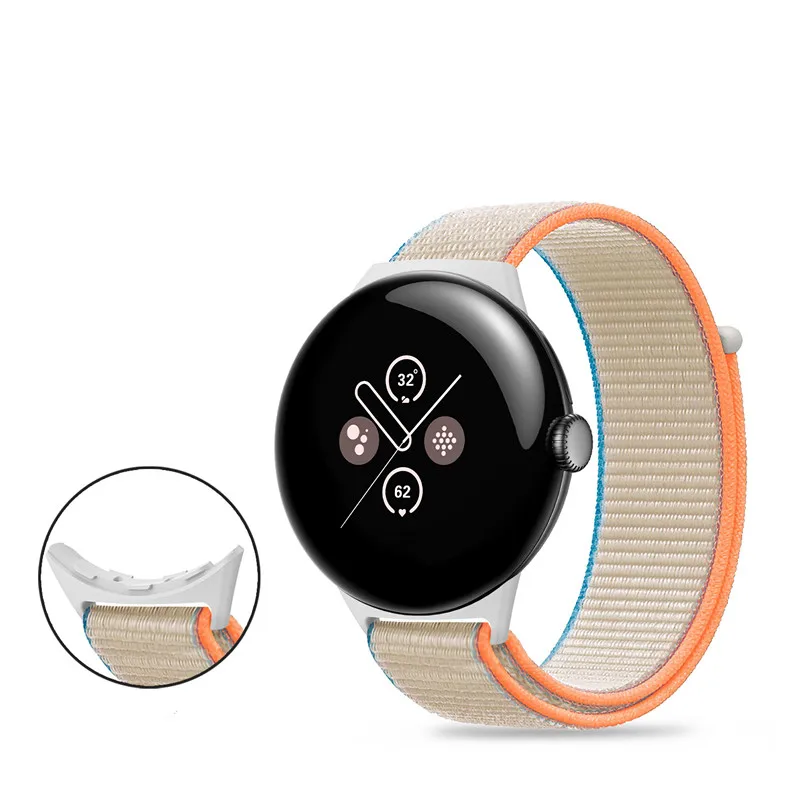 구글 픽셀 워치3 45mm 나일론 스트랩 구글 스마트 워치 픽셀 워치4 45mm 시계 스트랩