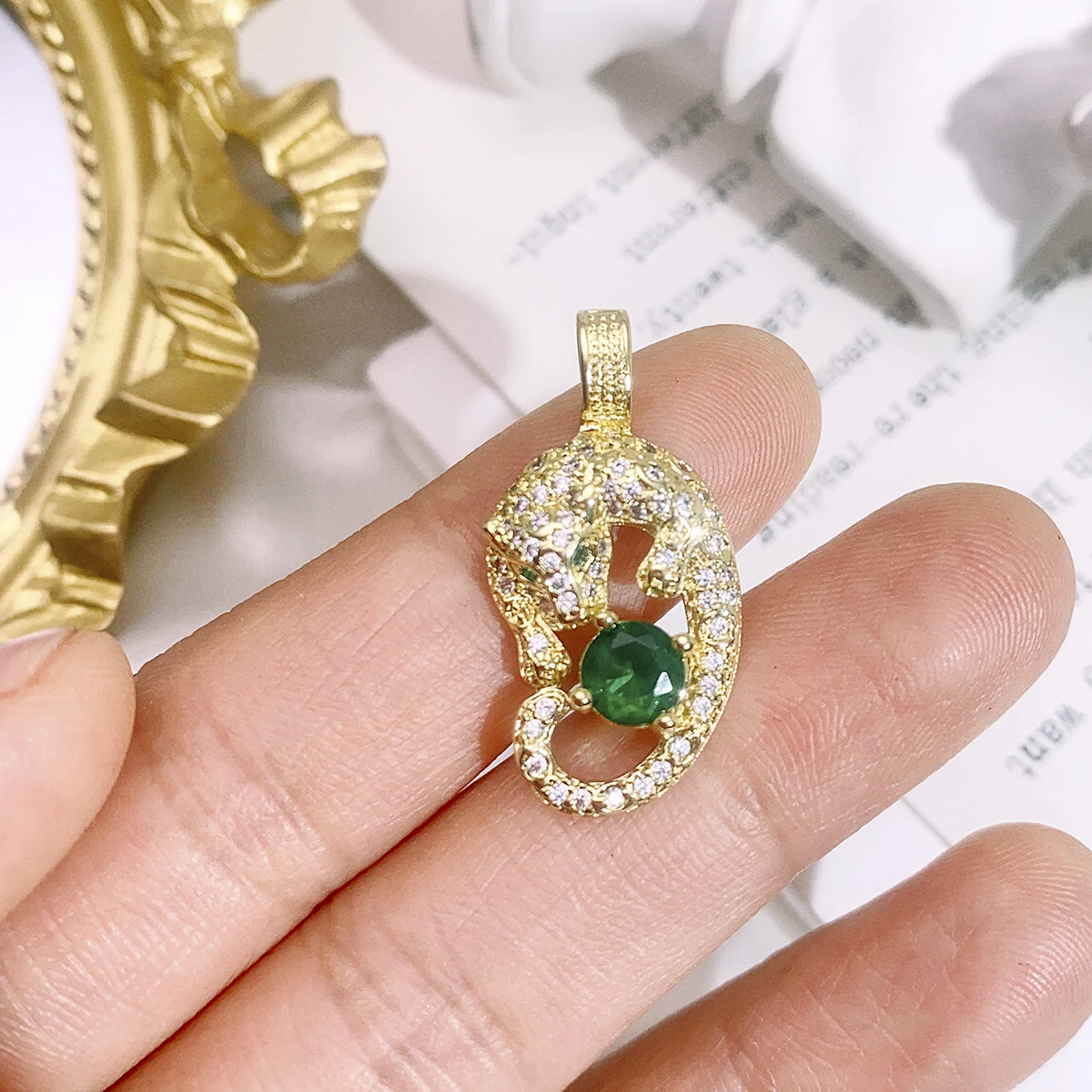 Vintage Animals DIY Pendants 18k Gold Plated Panther Elephant Dragonfly Lobster Cross Charms for Jewelry Making Handmade Charms