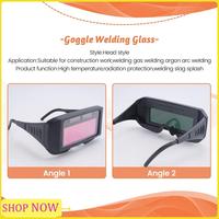 Especial Solar Auto Darkening LCD Welding Helmet Glasses Mask Goggles Eyes Protector Welder Cap Goggles Machine Soldering Mask
