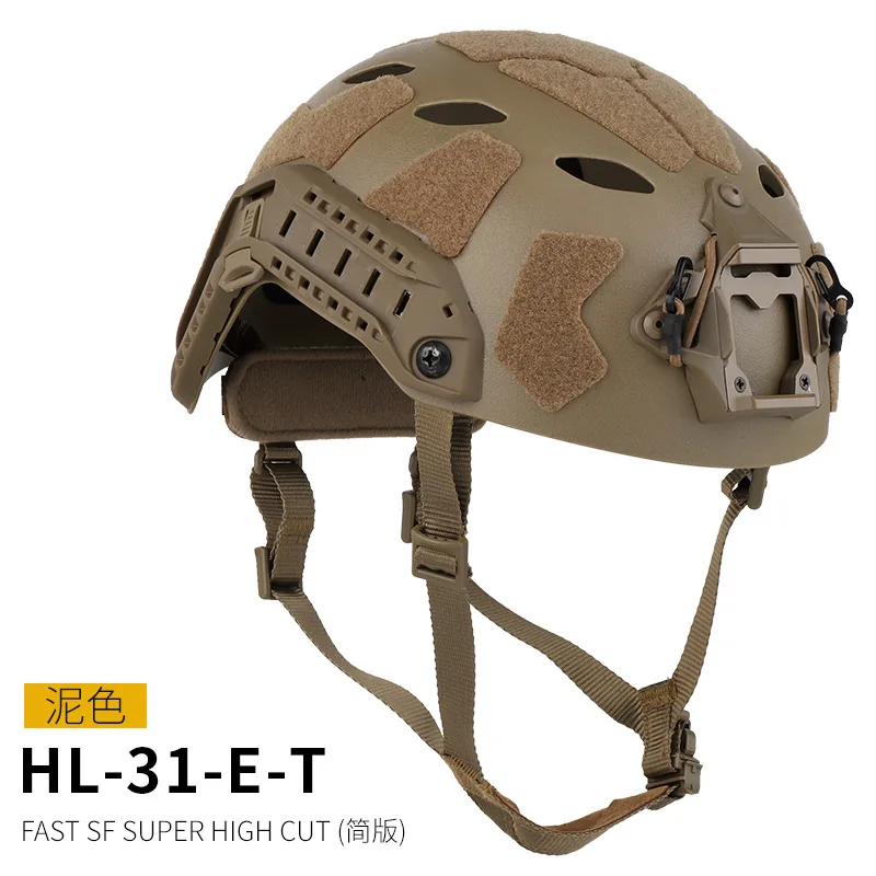 SNELLE Helm Airsoft MH Helm ABS Nieuwe verdikte Outdoor PJ Luchtpistool Schieten CS Beschermende uitrusting