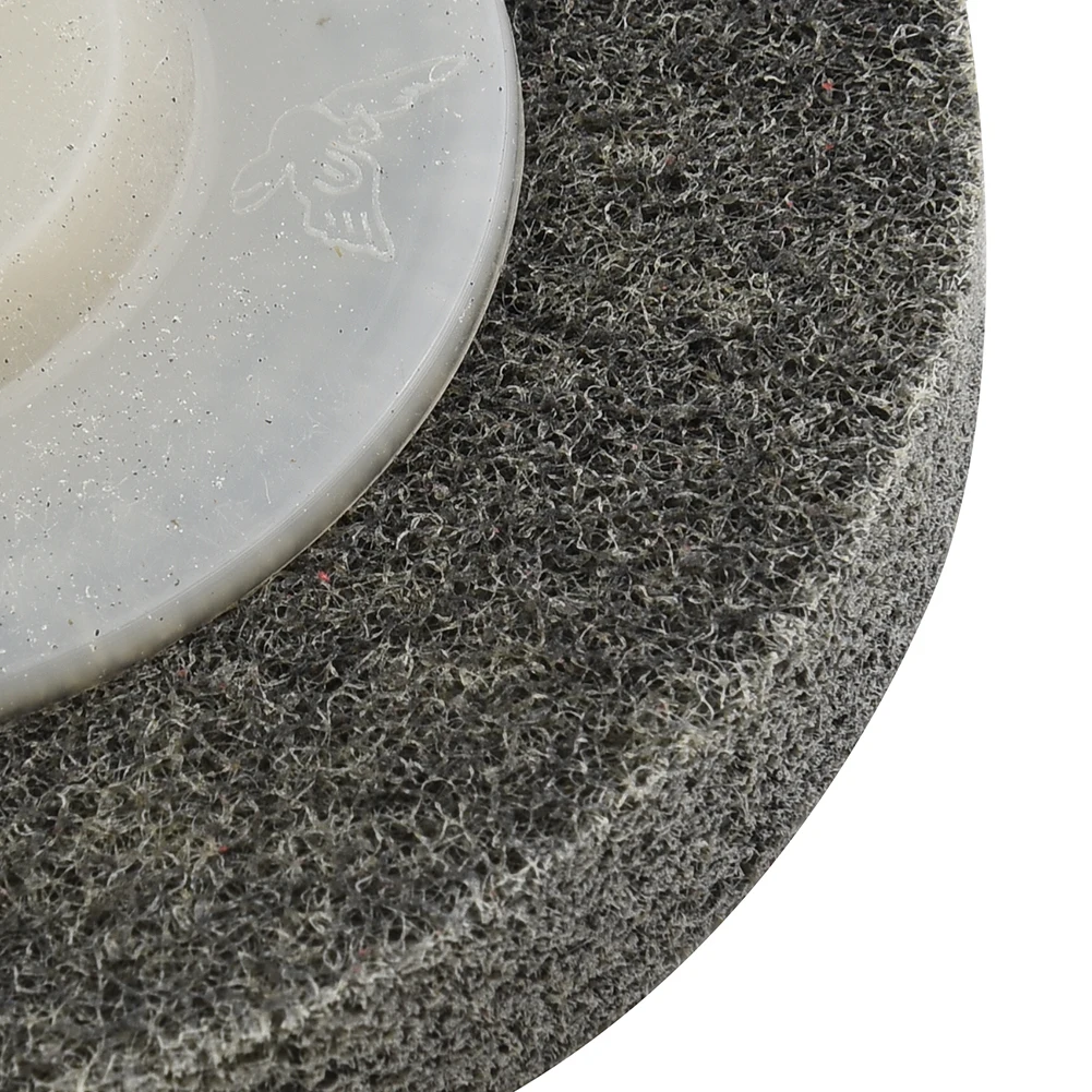 

Инструмент Полировальный круг 4 дюйма Темно-серый абразивный металлический нейлоновый волокно Полировальный круг Диск Угловая шлифовальная машина 1 шт.