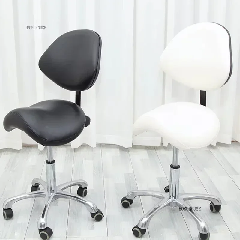 

Nordic Professional Barber Chairs Ergonomic Salon Chair for Hair Stylist Lift and Swivel Barber Chair for Beauty Salon Furniture