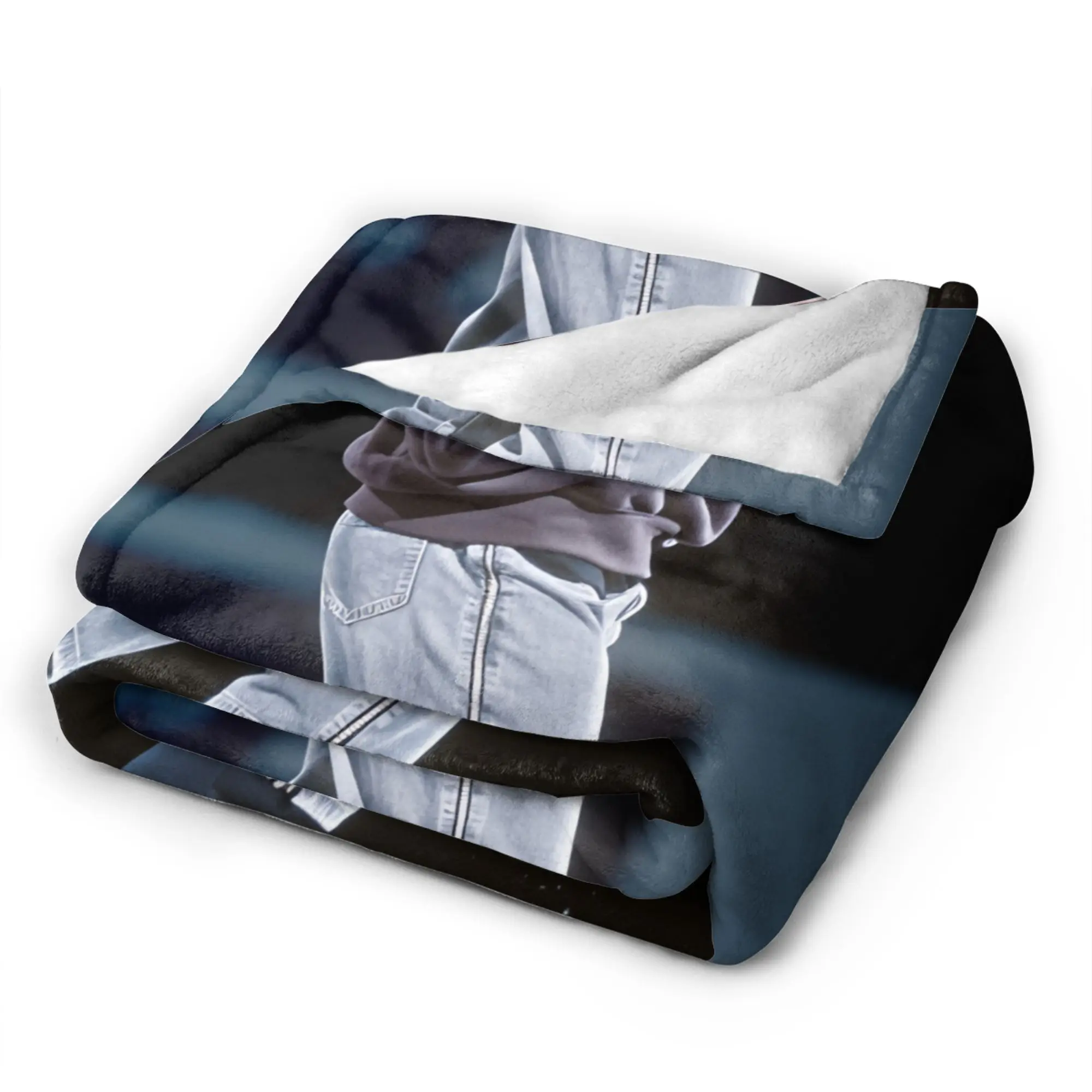 Ilia Malinin Soft Blanket  Child Plush Throw Blanket Funny Couch Chair Flannel Bedspread Sofa Bed Cover