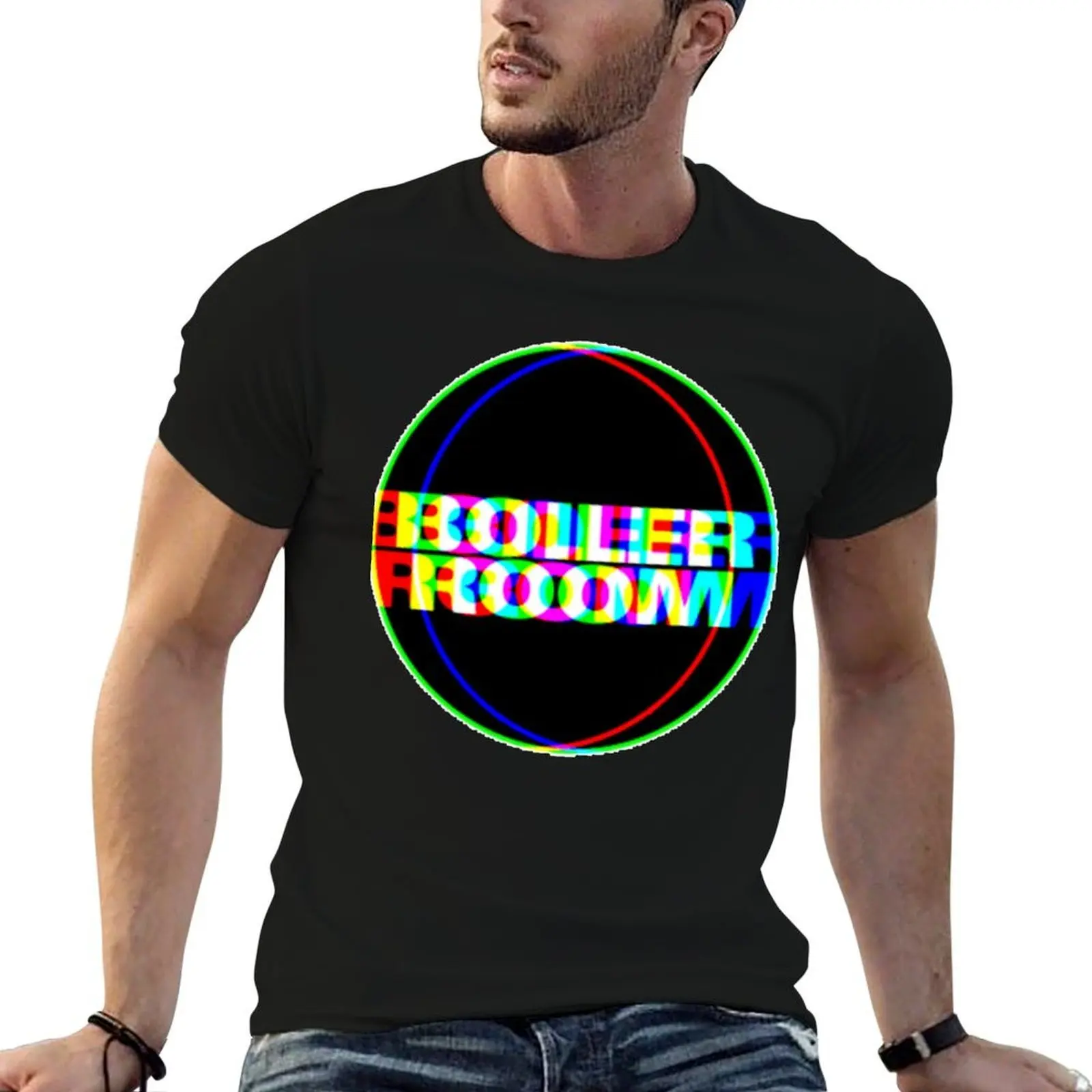 

Boiler Room Color Glitch I T-Shirt printed t shirts for man t shirt custom print T-Shirt