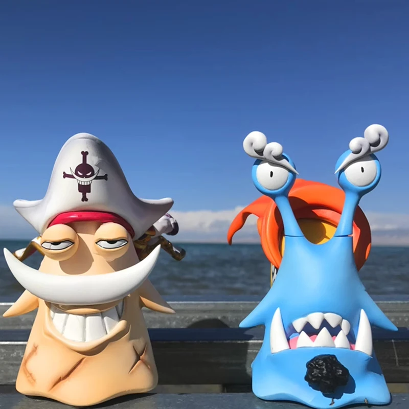 

One Piece Den Mushi Аниме фигурки Mushi Jinbe Den, фигурки, Коллекционная модель, декор для стола дома, детские игрушки в подарок