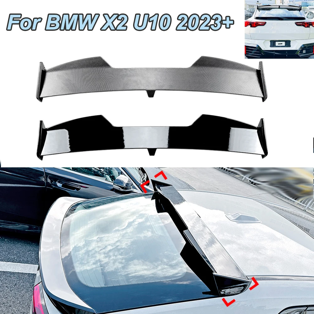 

For BMW X2 U10 2023+ Stereoscopic Blade Top Tail Wing Spoiler Rear Trunk Wing Exterior Protection Modification High Quality