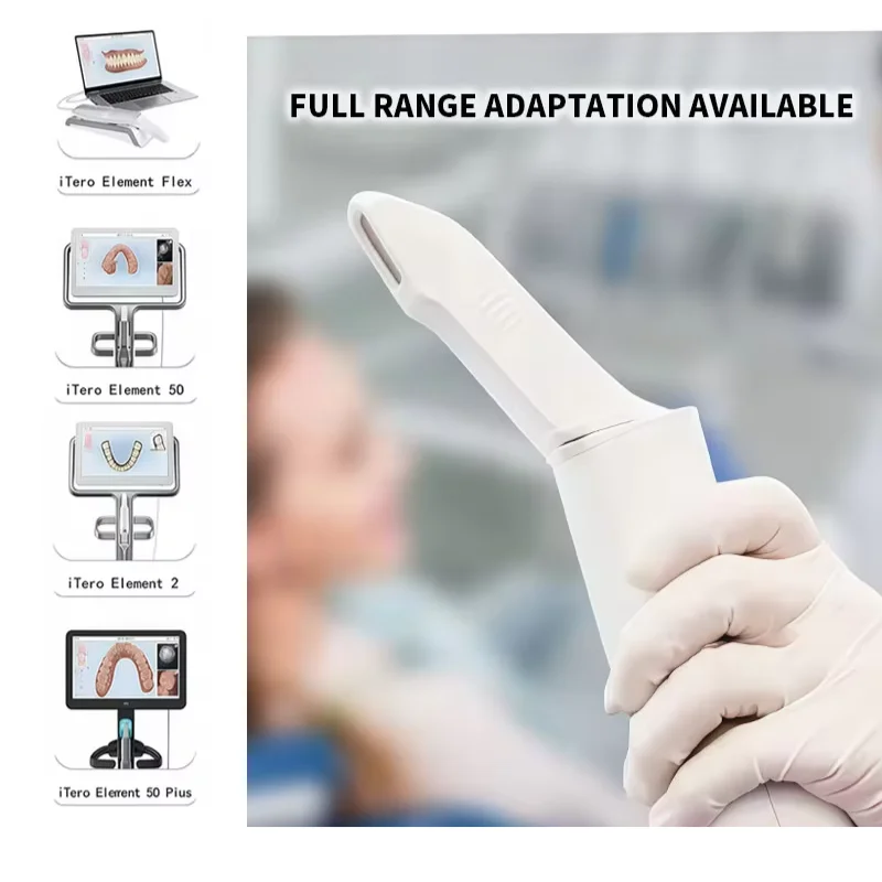 25Pcs TPU Dental iTero Intraoral Scanner Tip Protective Sleeves Scanner Accessories Dentistry Disposable Supplies