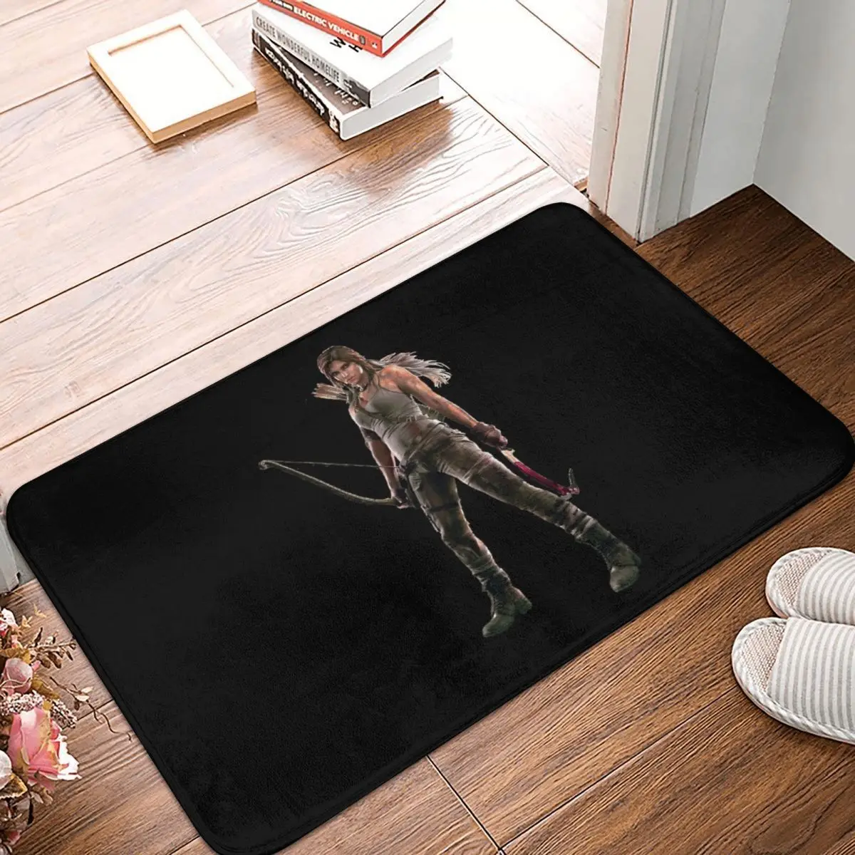 Secret To Lara Croft Doormat Anti-skid Super Absorbent Bathroom Floor Mats Home Entrance Rugs Kitchen Living Room Carpet Footpad