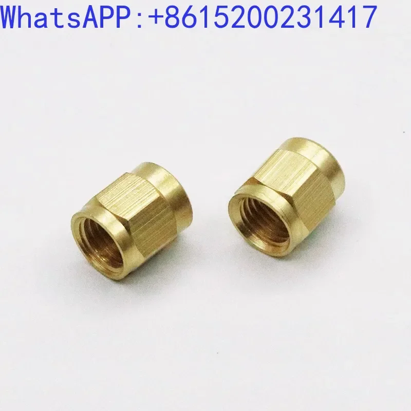 PN-4 measuring piece nut M8X1/M10X1 inner tooth cap copper tube nut DPC SS one-way valve joint(100PCS)