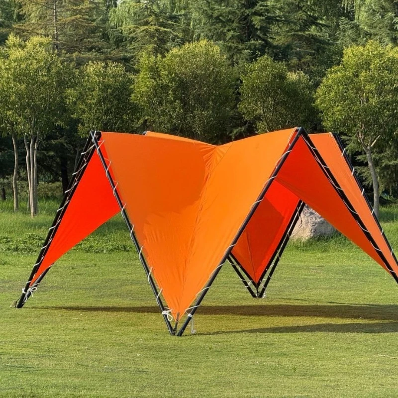 

Canopy tent outdoor UV protection Oxford cloth waterproof beach camping sun protection big canopy