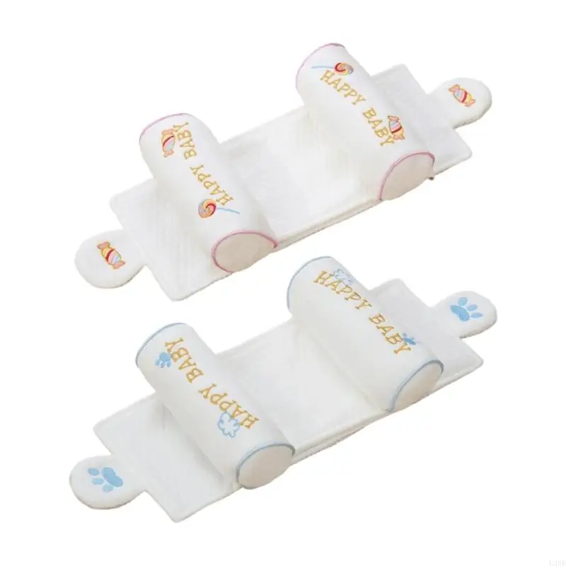 l38e-portable-baby-pillow-for-nursery-room-home-daily-machine-washable-cover-breathable-cotton-infant-sleep-assist