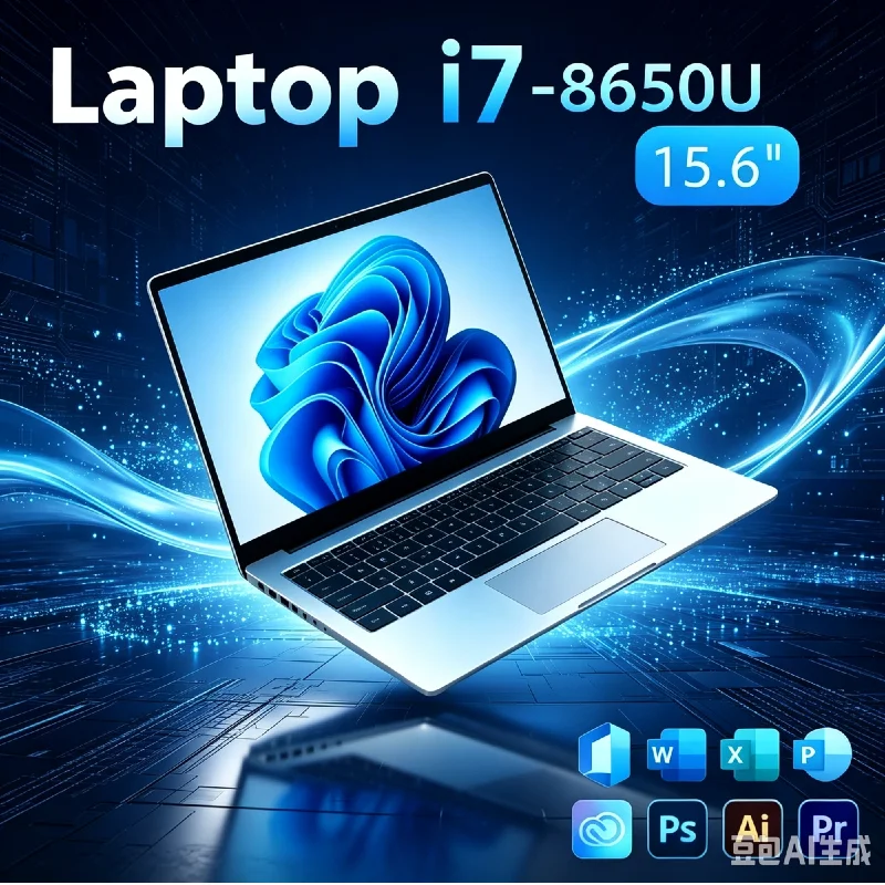 New 15.6 Inch Ultra Slim Notebook PC Intel i7-8650U 32GB RAM 2TB SSD 1920*1080 FHD Screen Gaming & Office Laptop Computer