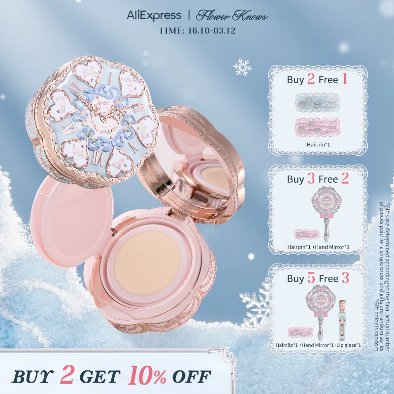 Flower Knows Bunny Garden Collection Cushion Cream Foundation