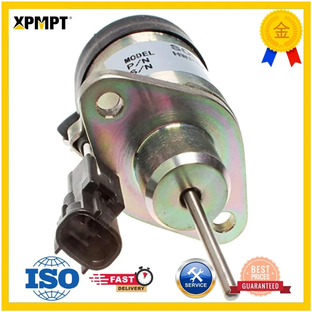 Fuel Speed Solenoid For Kubota V2203 Carrier Transicold CT4 Engine 253877300 Excavator Replacement Part