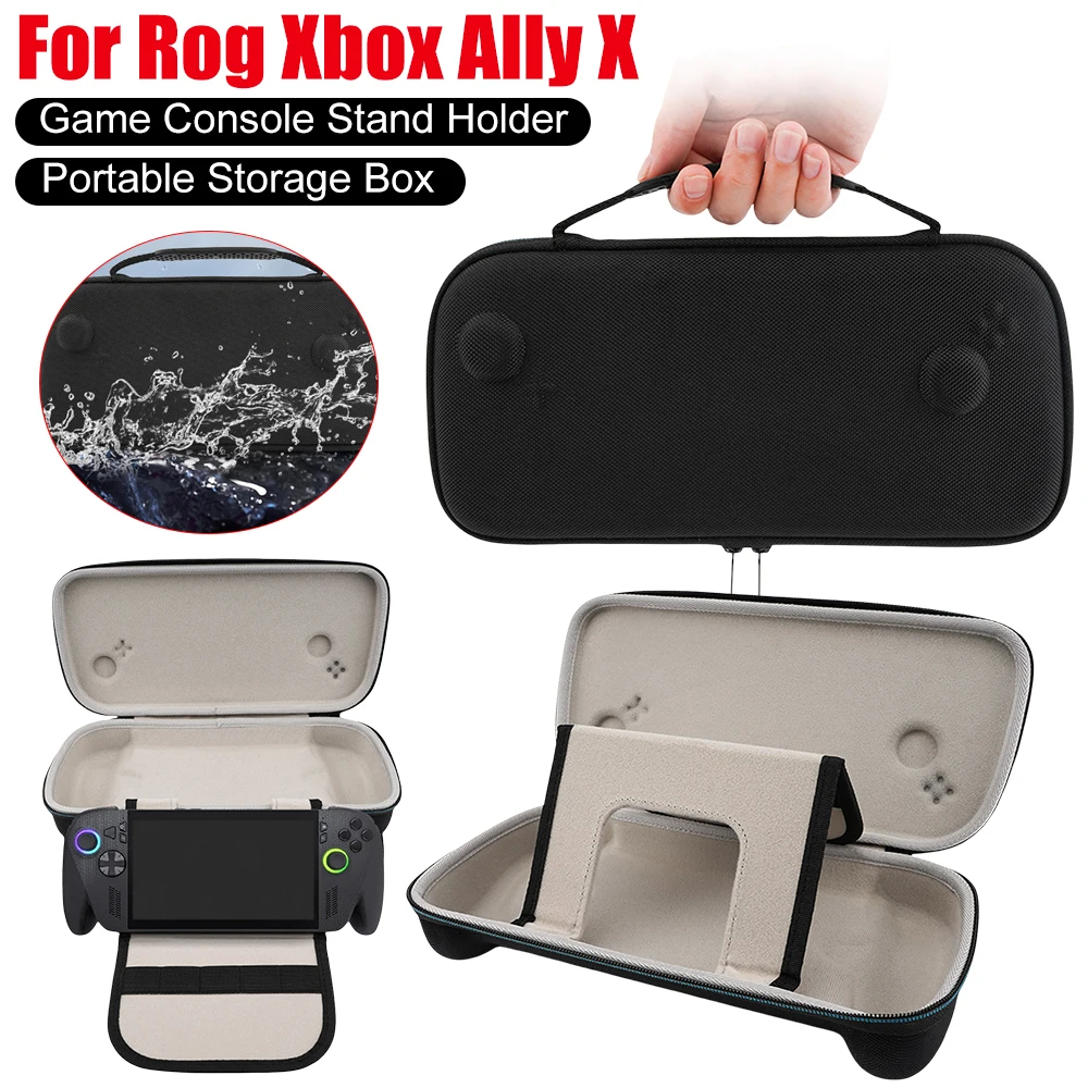 

Ударопрочный защитный чехол для ASUS ROG Xbox Ally X, сумки для переноски, утолщенный ящик для хранения, портативная дорожная сумка, игровые аксессуары