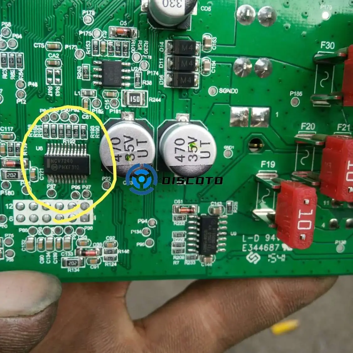 

Хрупкий контроллер IC для NCV7240, компьютерная версия, контроллер гепарда для автомобиля, 1 шт.