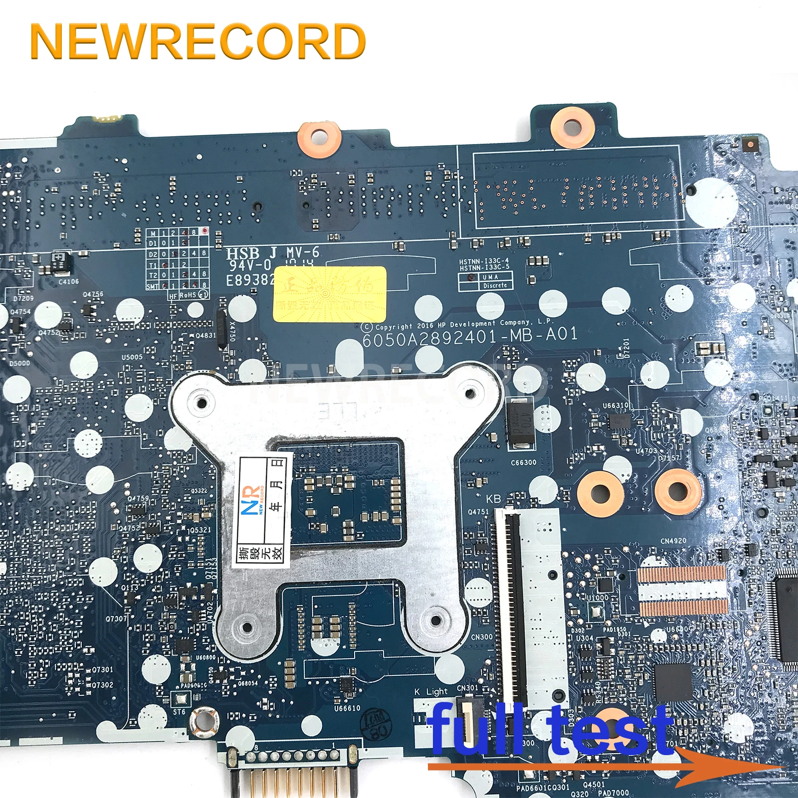 For HP EliteBook 840 G3 850 G3 Laptop Motherboard With i3-6100U i5-6300U i7-6500U CPU UMA DDR4 6050A2728501 6050A2822301-MB-A01