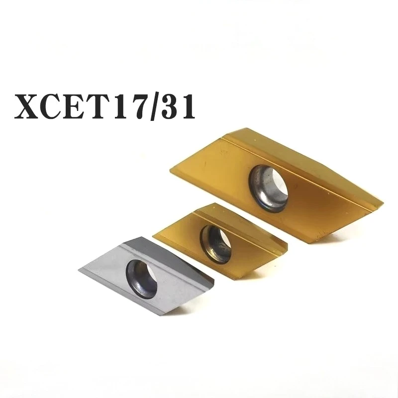 XCET170402-ER XCET310404ER 45 degrees Long-edged Chamfered Carbide Inserts 10pcs/box CNC XCET 170402 310404 XCET310404