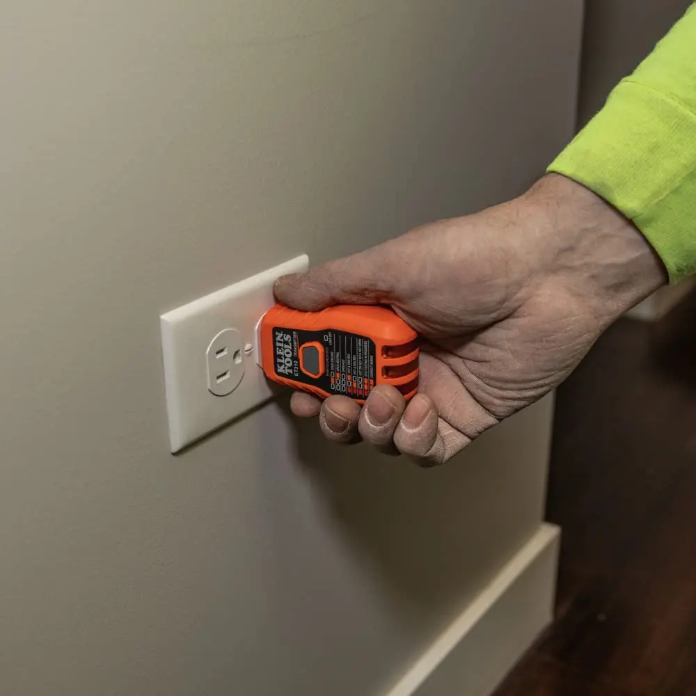 Kit Rilevatore di Interruttori Automatici con Tester GFCI, Set da 2 Pezzi per Prese Elettriche e Apparecchiature