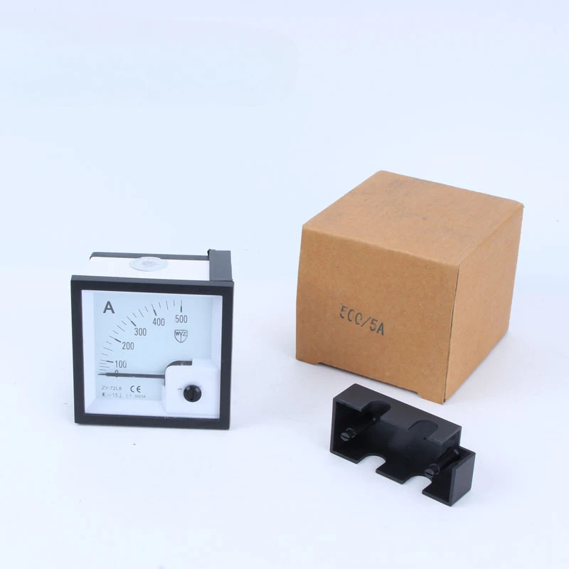 ZY-72L8 Analog Ammeter 500A Pointer Current Meter for Diesel Generator Set