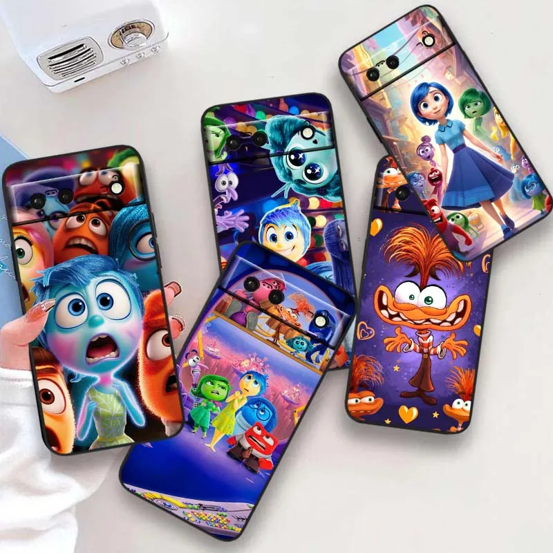 

Cartoon Anime Pattern For Google Pixel 10 9a 9 8A 8 7 7A 6 6A Pro XL 2024 5G Black Soft TPU Silicone Cover