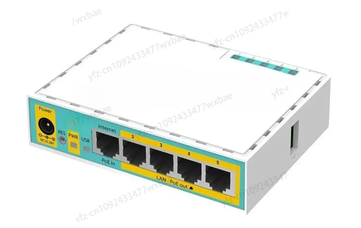 RB750r2 RB750Gr3 RB750UPr2 HEX Home 5-Port Wired ROS Soft Router