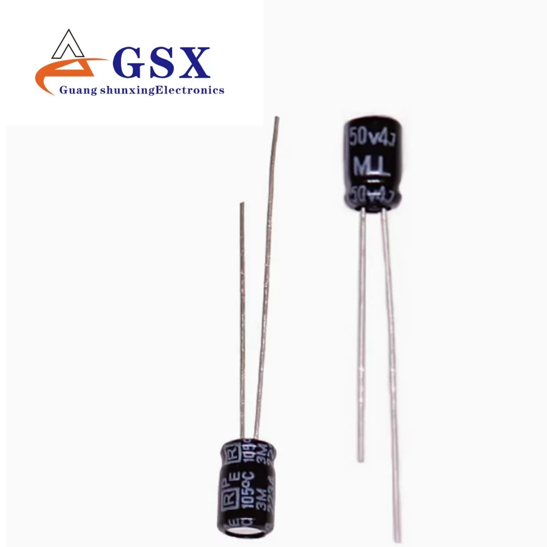 

Brand new original genuine imported aluminum electrolytic capacitor 50v4.7UF 4 * 7 Japanese ruby ML 105 degrees
