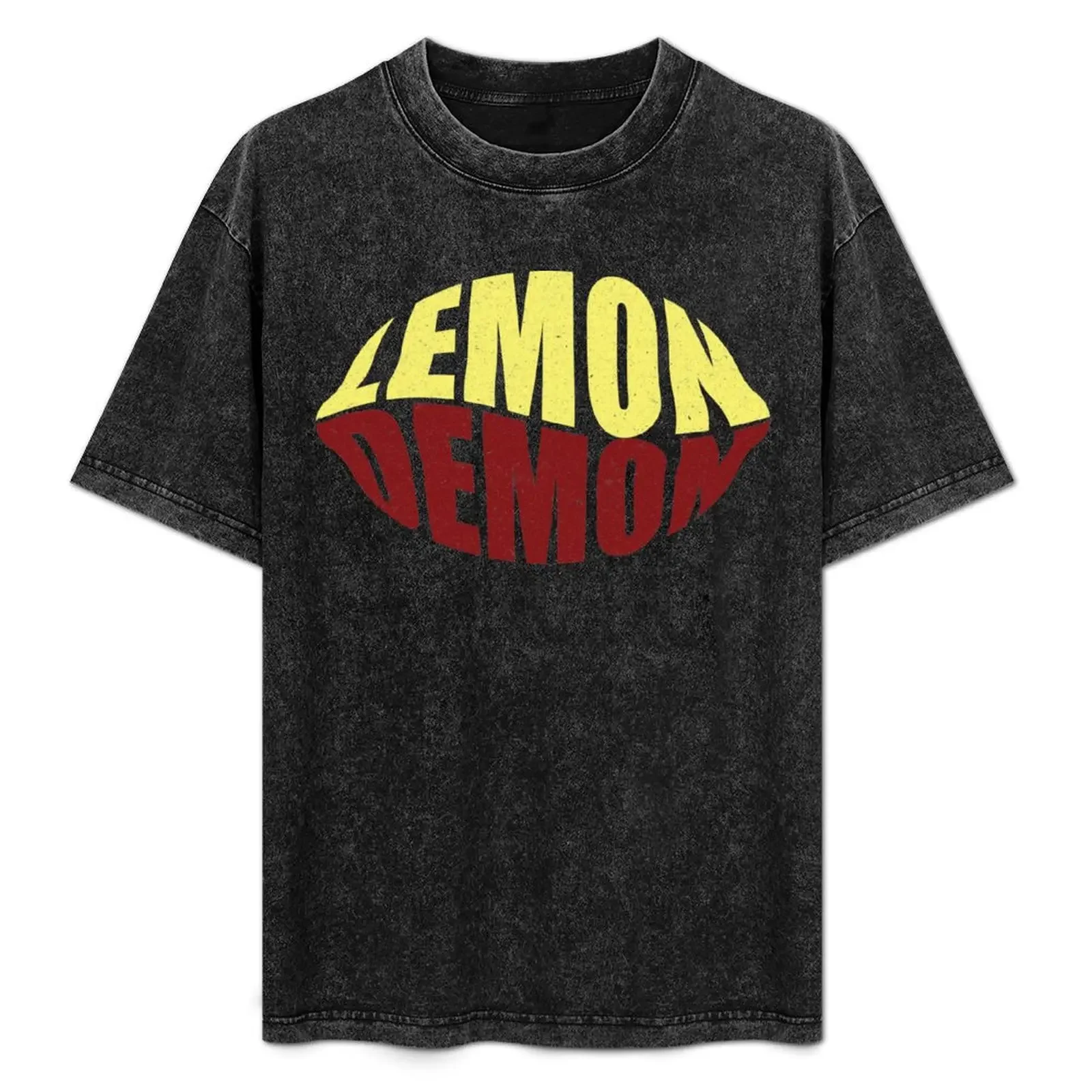 

Lemon Demon - Fun Typography Design T-Shirt Sweat Resistant Workout Tee Shirt