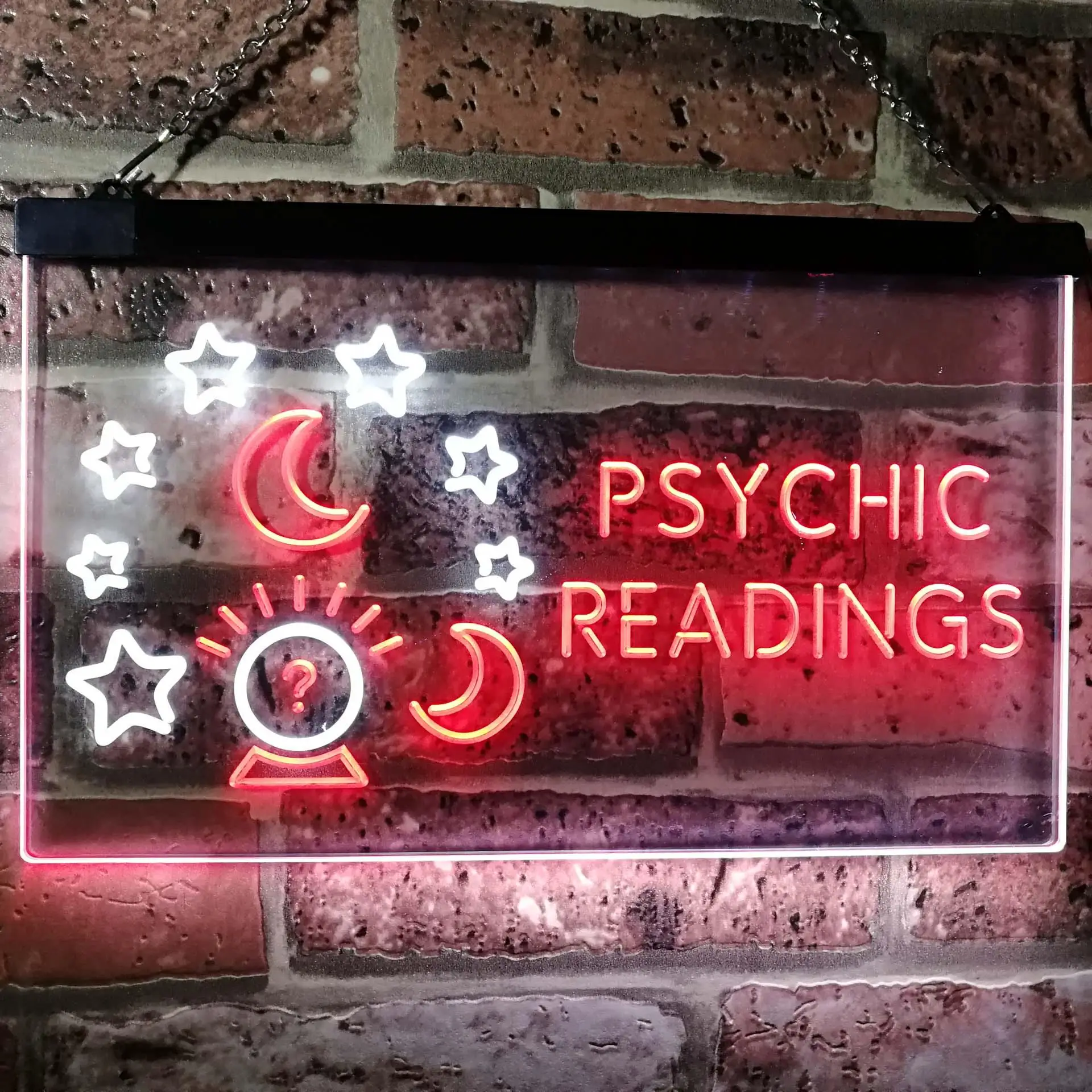 

Psychic Readings Crystal Ball Dual Color Led Neon Sign st6-i3120