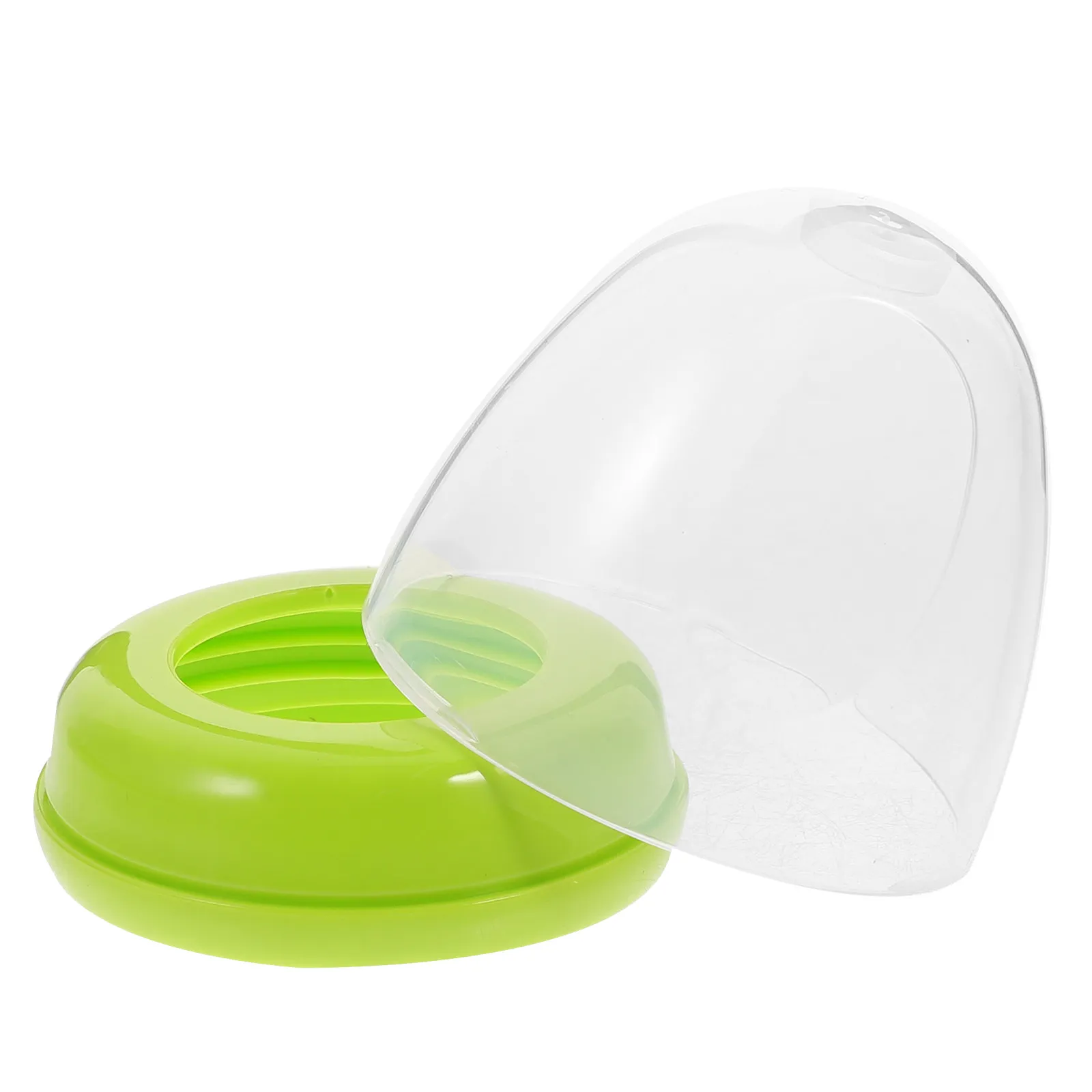 Dome Cap and Bottle Collar Ring for Baby Bottles PP Material Reusable Leak Proof Replacement Caps Feeding Bottles Accessories