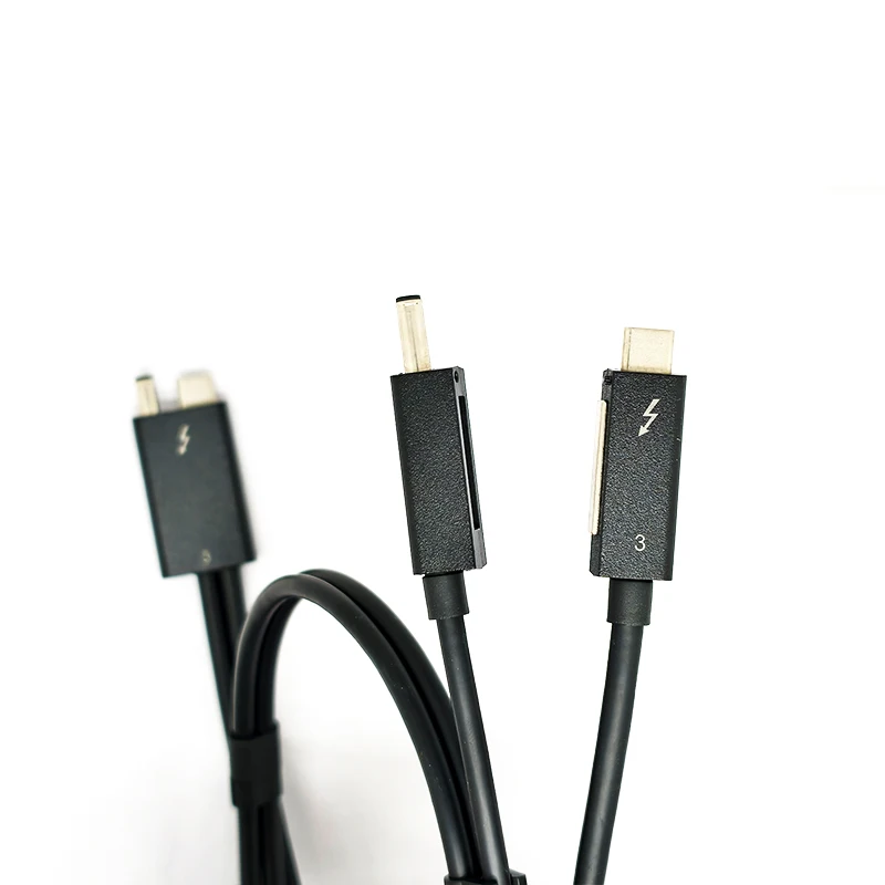 Original Replacement Cable 0.7M for HP Dock G2 Combo Cable G2 3TR38AA Up to 230W Repairing Cord 3XB96UT Thunderbolt 3 cable comb