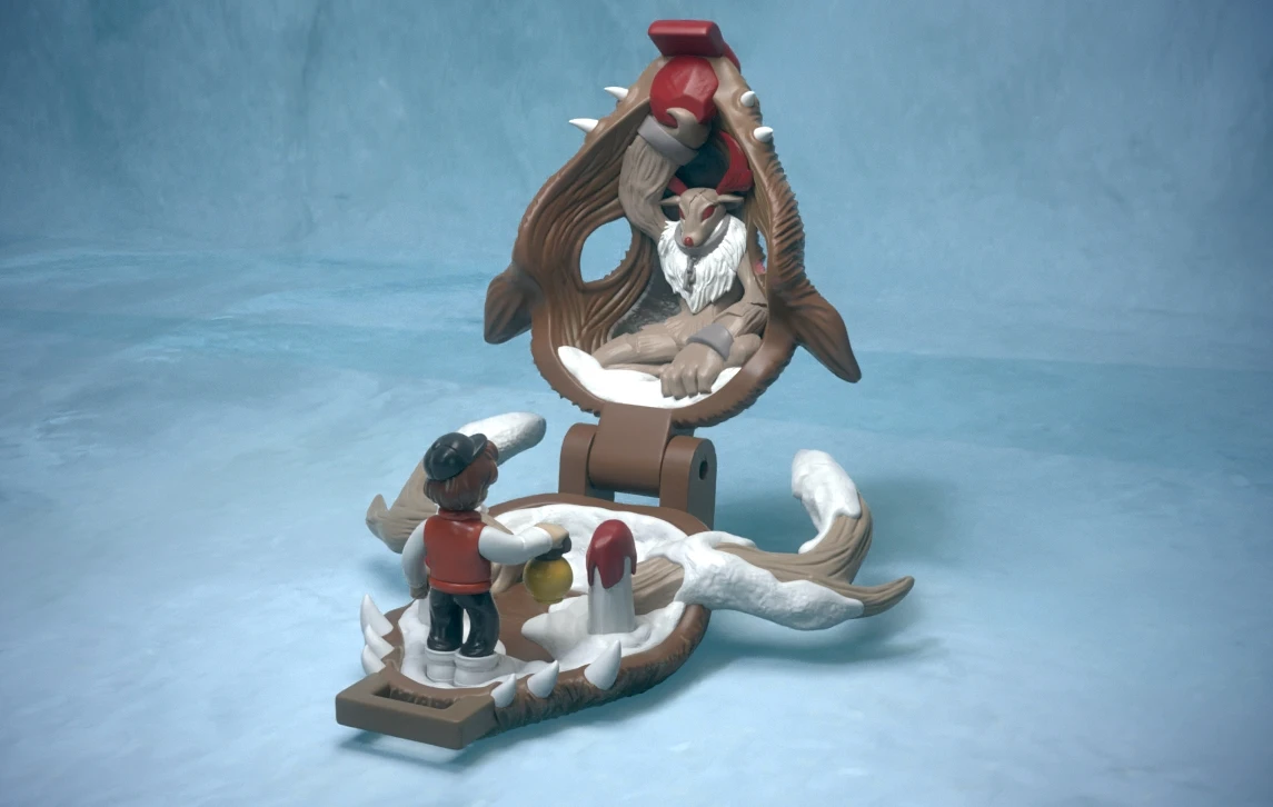 Auf Lager Mighty Max Singularity Omnipotent Hat Hunting Rudolf Mini Scene Trendige Figur