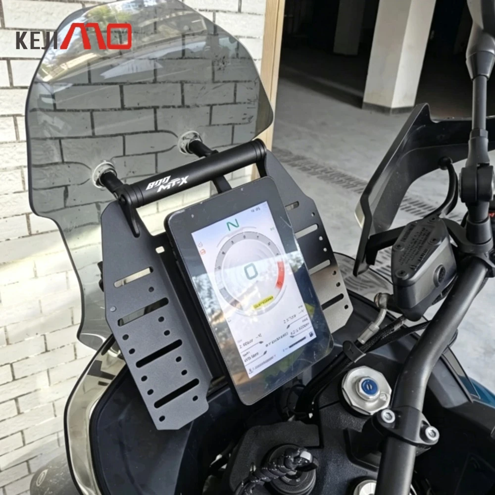 2026 2027 For CFMOTO 800 MT-X MTX Motorcycle Phone Stand Holder GPS Navigation Bracket Plate Extension Bar CF 800MTX 2024 2025